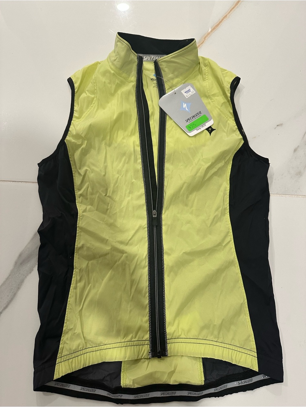 Specialized Lime Green and Black Women's Cycling Vest